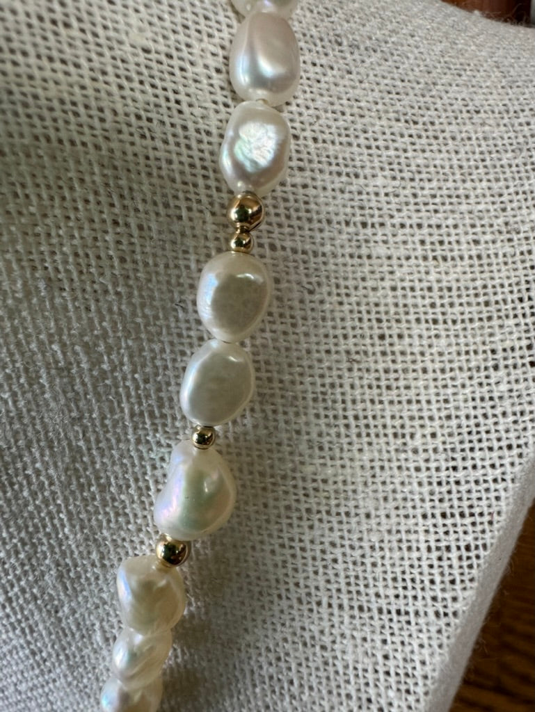 Pearl Delta Necklace