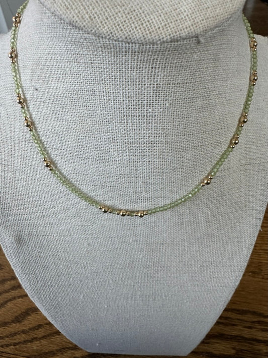 Peridot Golden Hour Necklace