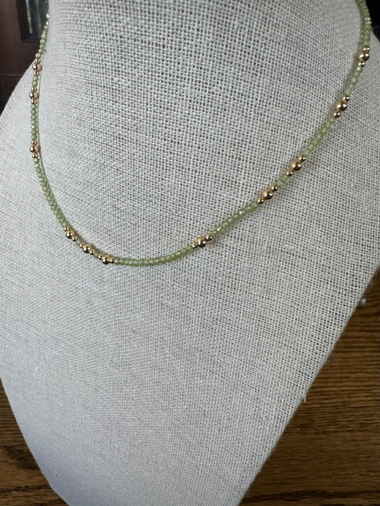 Peridot Golden Hour Necklace