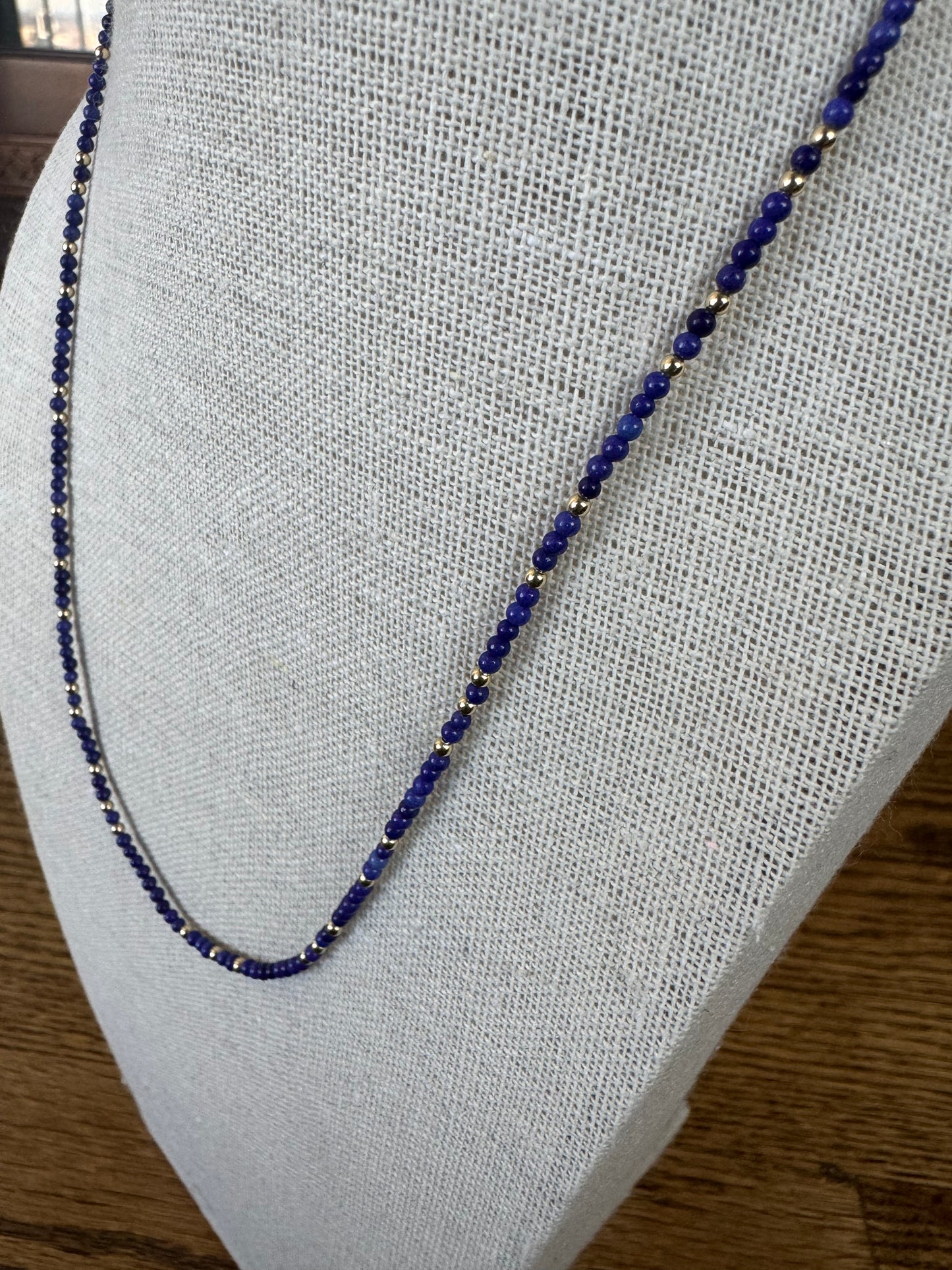 Lapis Lazuli Gloming Necklace