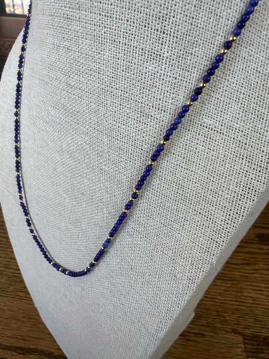 Lapis Lazuli Gloming Necklace